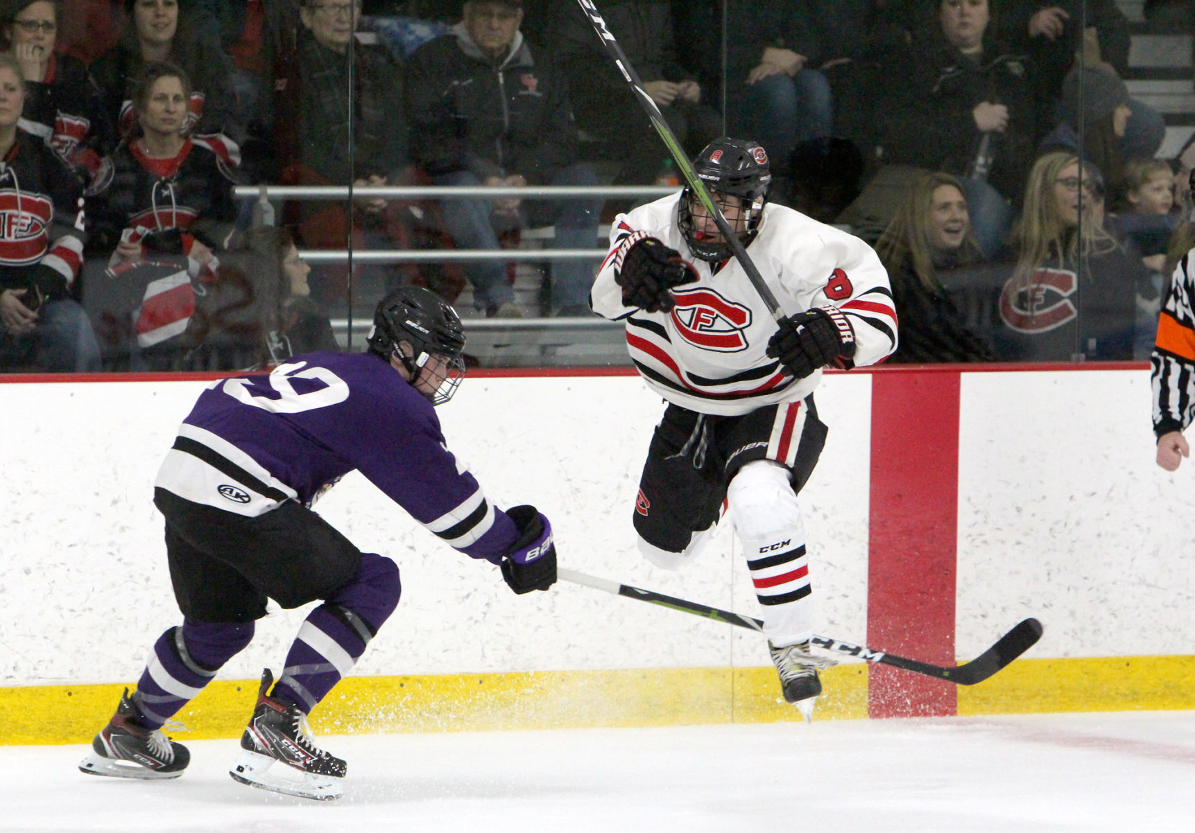 Eau Claire Memorial at Chi-Hi boys hockey 2-4-20